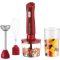 Russell Hobbs Desire Red 3az1-ben kézi mixer, habverő és aprító 600ml pohárral