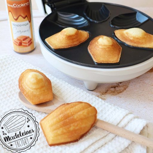 ScrapCooking Madeleine gép - Puha madeleinek 4 perc alatt - Sütőknek ajándék