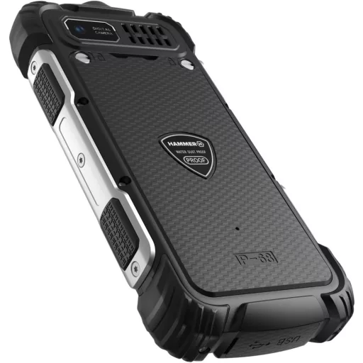Hammer H Forge Outdoor Mobiltelefon Dual SIM, 2300 mAh, IP68, Fekete