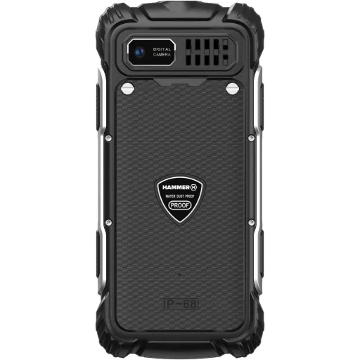 Hammer H Forge Outdoor Mobiltelefon Dual SIM, 2300 mAh, IP68, Fekete
