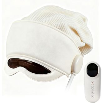   Aparat de masaj electric pentru cap JAOGAUS, masaj pentru cap cu 4 moduri, masaj pentru ochi, ameliorarea durerii