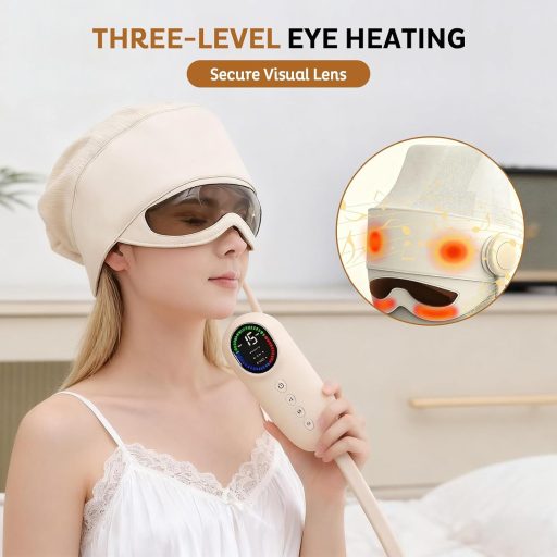 JAOGAUS elektromos fejmasszírozó 4 módú fejmassza szem masszázs fájdalomcsillapítás