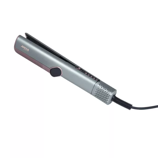Uscător de păr 2 în 1 JOCCA, motor BLDC, 1000W, funcție ionică, afișaj digital - Ionica Rose Grey