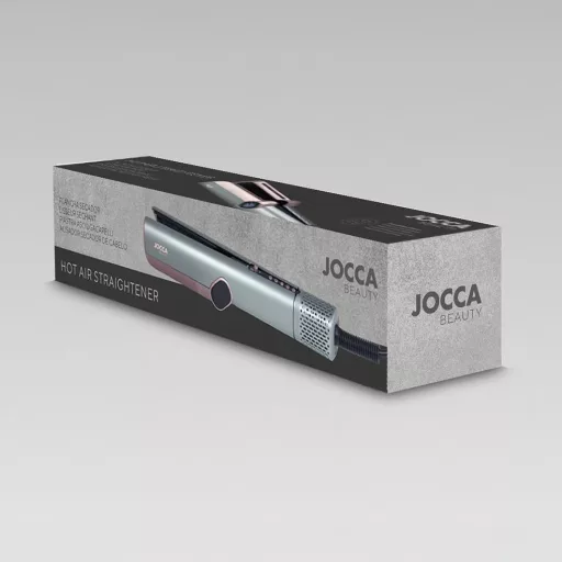 Uscător de păr 2 în 1 JOCCA, motor BLDC, 1000W, funcție ionică, afișaj digital - Ionica Rose Grey
