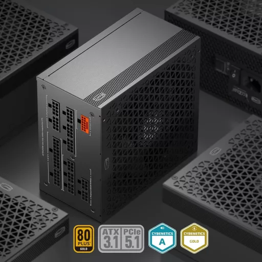 PCCOOLER CPS YS1200 1200W 80 Plus Gold moduláris tápegység PCIe 5.1
