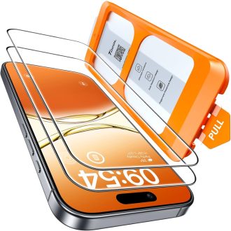   Tvrdené sklo na displej TOCOL pre iPhone 17, tvrdosť 9H, bez bublín, 2 kusy