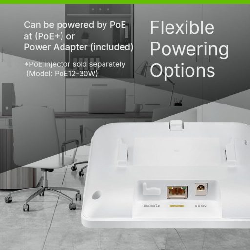 Zyxel WiFi 7 BE6500 Access Point 4-Stream Dual Radio Mesh hálózat 2.5GbE