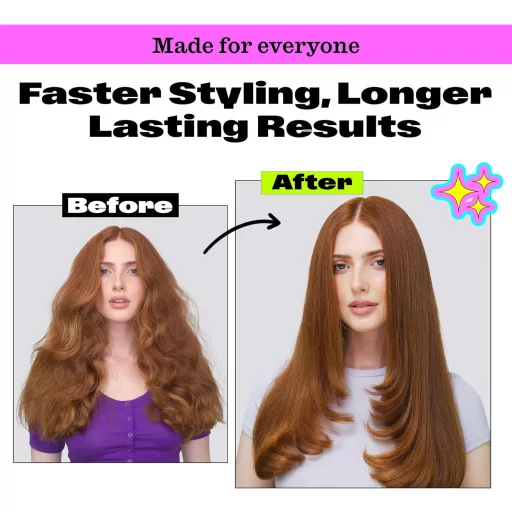 Infravörös Ionos Hajformázó Kefe 1,5" - Göndör és Egyenes Hajra