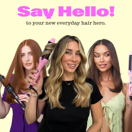 Infravörös Ionos Hajformázó Kefe 1,5" - Göndör és Egyenes Hajra