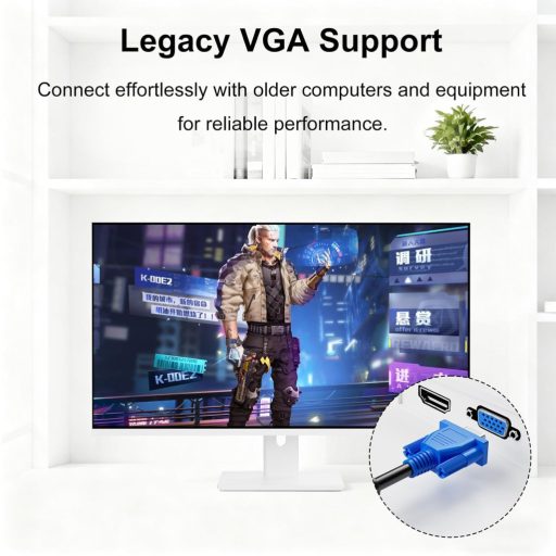 ZFTVNIE 24" érintőképernyős monitor IPS FHD 1920x1080 HDMI VGA