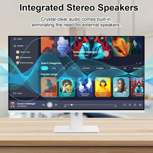 ZFTVNIE 24" érintőképernyős monitor IPS FHD 1920x1080 HDMI VGA