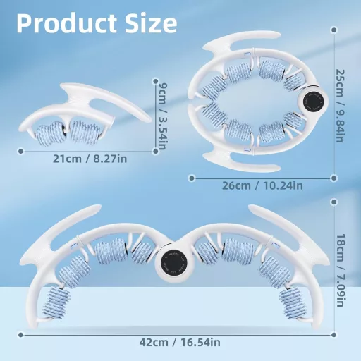 Ouxayapl lábmasszírozó roller 360° borítás, cellulit és nyirokelengedés kezeléshez