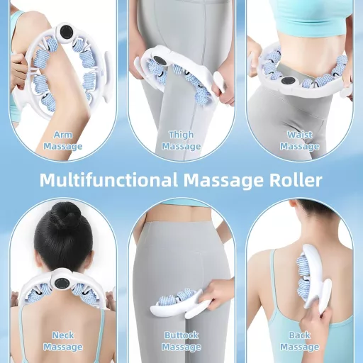 Ouxayapl lábmasszírozó roller 360° borítás, cellulit és nyirokelengedés kezeléshez