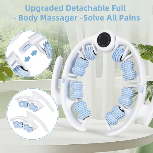 Ouxayapl lábmasszírozó roller 360° borítás, cellulit és nyirokelengedés kezeléshez