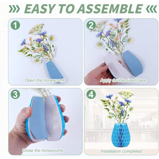 Decorațiune evantai xiruiubao, set 9 pom-pomuri din hârtie colorată pentru petreceri, nunți și aniversări