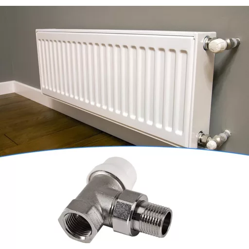 Robinet termostatabil pentru radiator Tulov G1/2 cu conexiune de retur