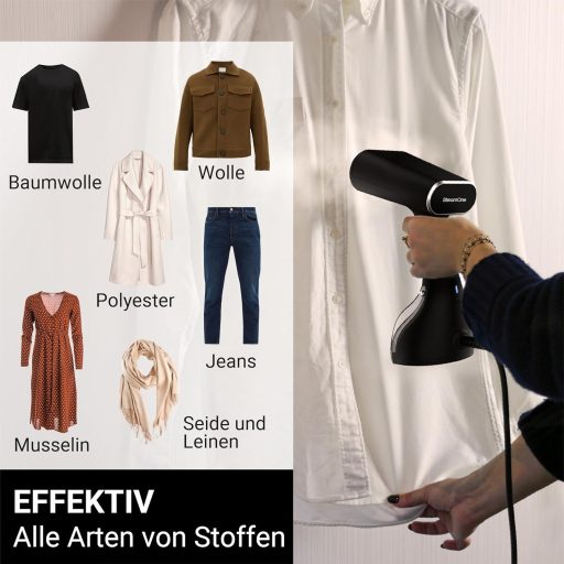 STEAMONE EUST260BV2 2000 W 30 g/min Portable Iron - Capacity 260 ml - Removes 99.99% of Contaminants - Ready to Use in 30 Seconds - 2 m Cable STRAVEL2 - EUST260BV2