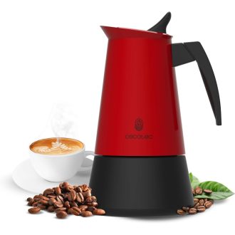   Cecotec Piccolina 600 Moka Kávéfőző 300ml 6 Csészés Rozsdamentes Acél