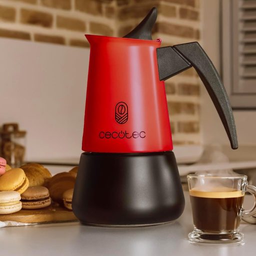 Cecotec Piccolina 600 Moka Kávéfőző 300ml 6 Csészés Rozsdamentes Acél