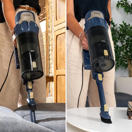 Cecotec Conga Rockstar 800 Titanium porszívó 500W motorral és 15 kPa szívóerővel