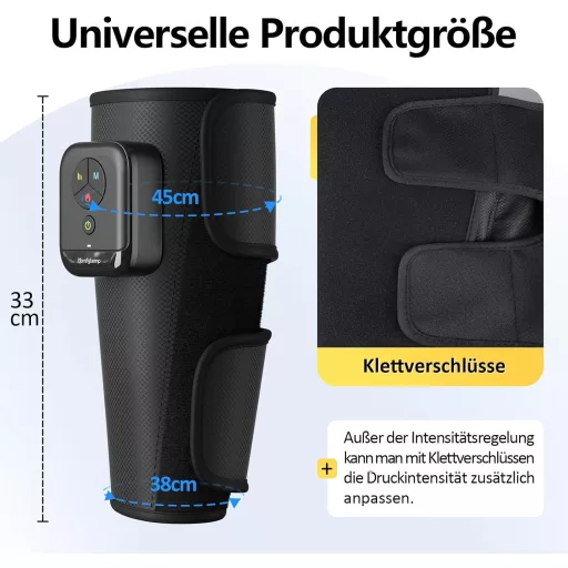 Comfytemp Vezeték nélküli lábmasszírozó légnyomásos fűtéssel 2 db