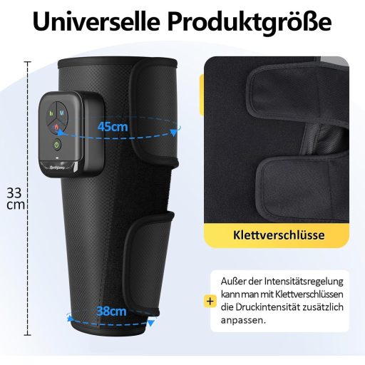 Comfytemp Vezeték nélküli lábmasszírozó légnyomásos fűtéssel 2 db