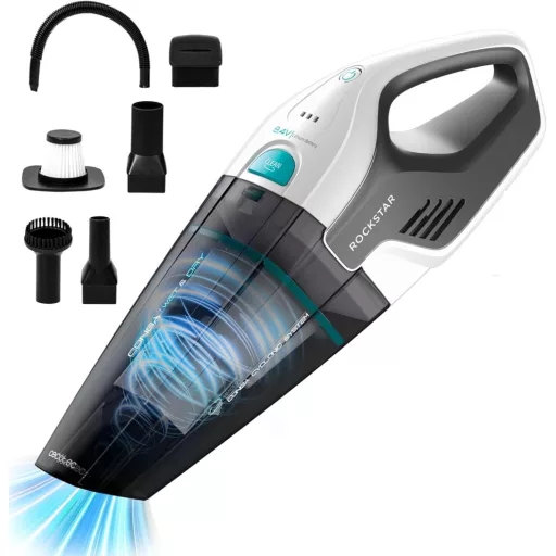 Cecotec Conga Rockstar Hand 8.4V kézi porszívó, 50W, 4.5kPa, lítium akkumulátor