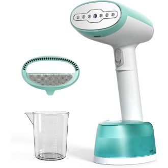   AROEVE 1500W Gőzölő Kézi Gőzvasaló 365ml Tartállyal Gyors Felmelegítés Hordozható