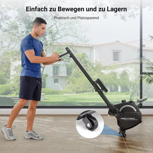 Dripex Mágneses Evezőgép 16 Fokozatú Ellenállással és LCD Kijelzővel