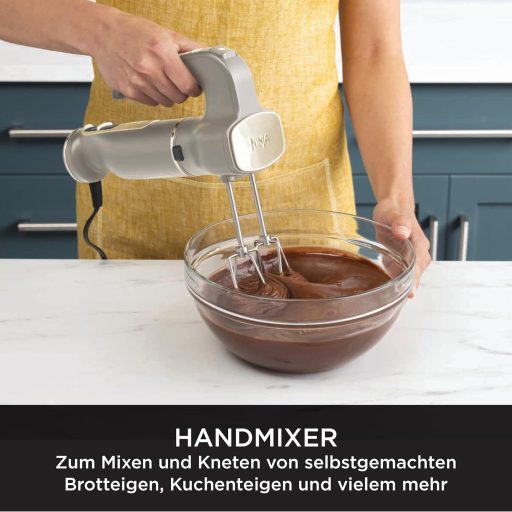 Ninja Foodi 3az1-ben Kézi Mixer, Turmixgép és Aprító, 7 Sebesség, Mosogatógépben Mosható