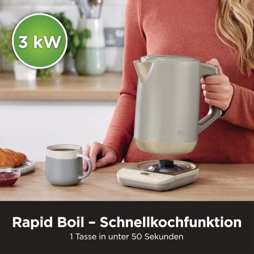 Ninja Perfect Temperature KT201EUSTGD 1,7L Vízforraló 6 Hőfokbeállítás Meleg Tartás