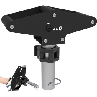  GuuG Tib Bar Sípcsont Edzőgép Lábedzéshez Olimpiai Súlylemezekhez 25/50mm - Gloss black