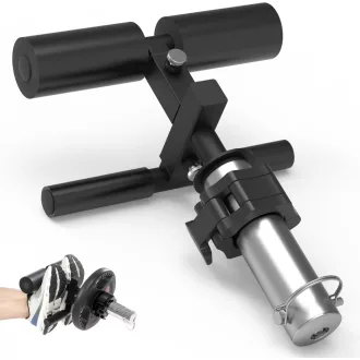   GuuG Tib Bar Sípcsont Edzőgép Lábedzéshez Olimpiai Súlylemezekhez 25/50mm - Gloss black