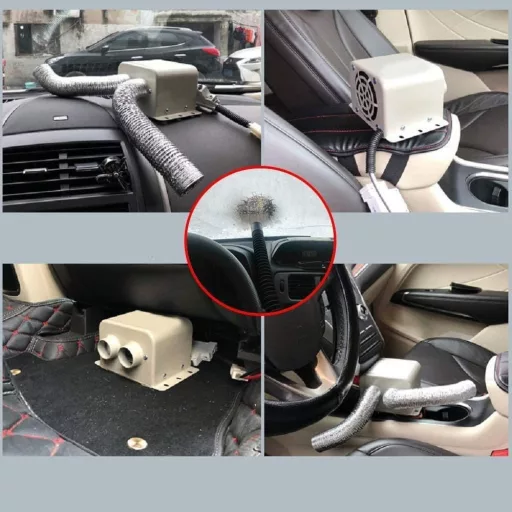 Riloer 24V 800W autófűtő motorhome ablaktisztító defrost ventillátor