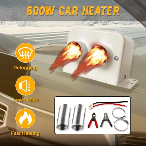 Riloer 24V 800W autófűtő motorhome ablaktisztító defrost ventillátor