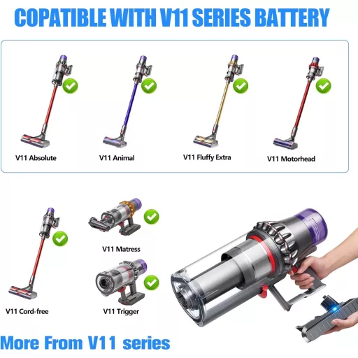 Bonadget V11 lítium akkumulátor Dyson V11 V15 porszívóhoz