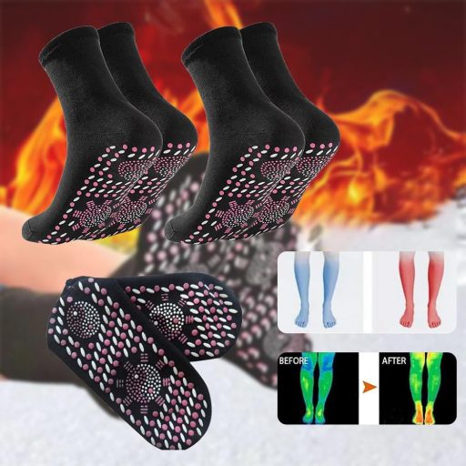 Cerioll Önmelegítő Zokni 2 Pár Turmalin Mágneses Téli Meleg Zokni Férfiaknak Nőknek