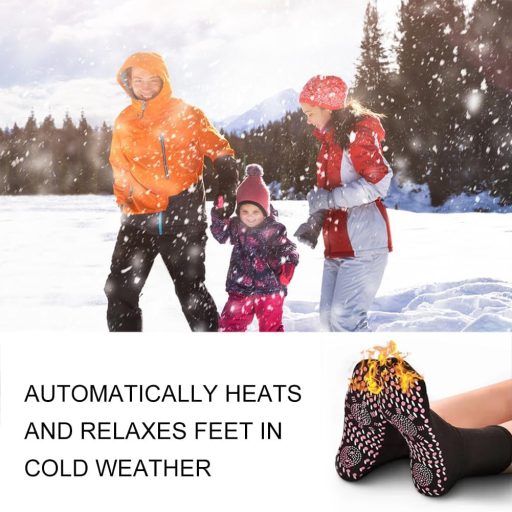 Cerioll Önmelegítő Zokni 2 Pár Turmalin Mágneses Téli Meleg Zokni Férfiaknak Nőknek