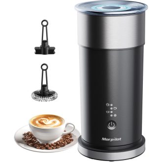   Morpilot 4az1-ben elektromos tejhabosító 240ml rozsdamentes acél