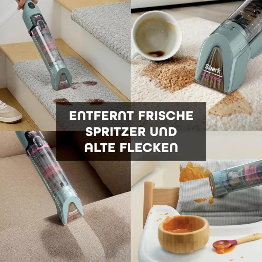 Shark StainForce HX100EUCP Vezeték nélküli szőnyegtisztító folteltávolító készülék kiegészítőkkel