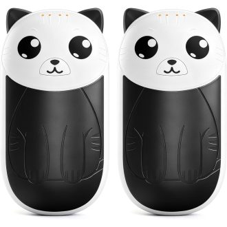   RoserRose 2 buc Încălzitor Electric de Mâini 6000mAh Reîncărcabil 4 Nivele