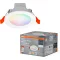 Osram SMART+ RGB+TW LED beépíthető lámpa 86mm WiFi Alexa - 80mm, Round, recess