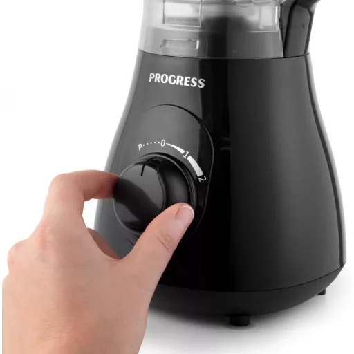 Progress 1,5L Turmixgép 2 Fokozat Pulse Funkcióval Rozsdamentes Keverővel
