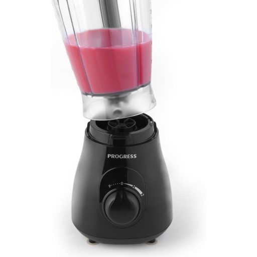 Progress 1,5L Turmixgép 2 Fokozat Pulse Funkcióval Rozsdamentes Keverővel