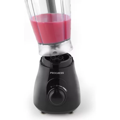 Progress 1,5L Turmixgép 2 Fokozat Pulse Funkcióval Rozsdamentes Keverővel