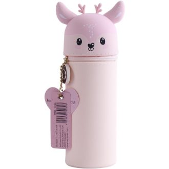 Lulubug szilikon tolltartó rénszarvas mintás