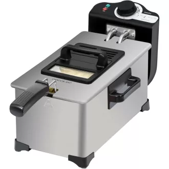   Cecotec Cleanfry 3L rozsdamentes elektromos mélysütő 2000W szűrővel