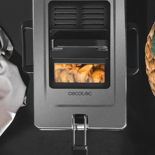 Cecotec Cleanfry 3L rozsdamentes elektromos mélysütő 2000W szűrővel