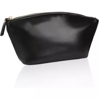   Lvjkes vízálló PU bőr kozmetikai táska fekete utazási szervezővel
