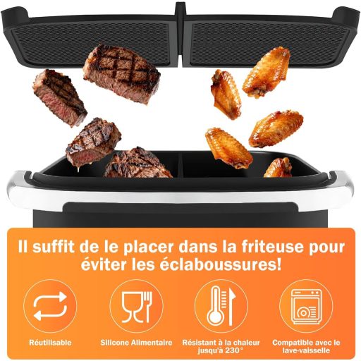 Woobroo Ninja AF500EU 4L légfryer szilikon védőhálóhoz - Fröccsenésvédelem